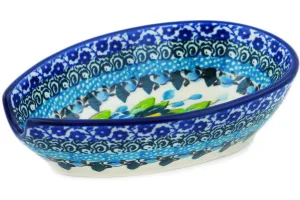 5" Spoon Rest - Bouquet Azul