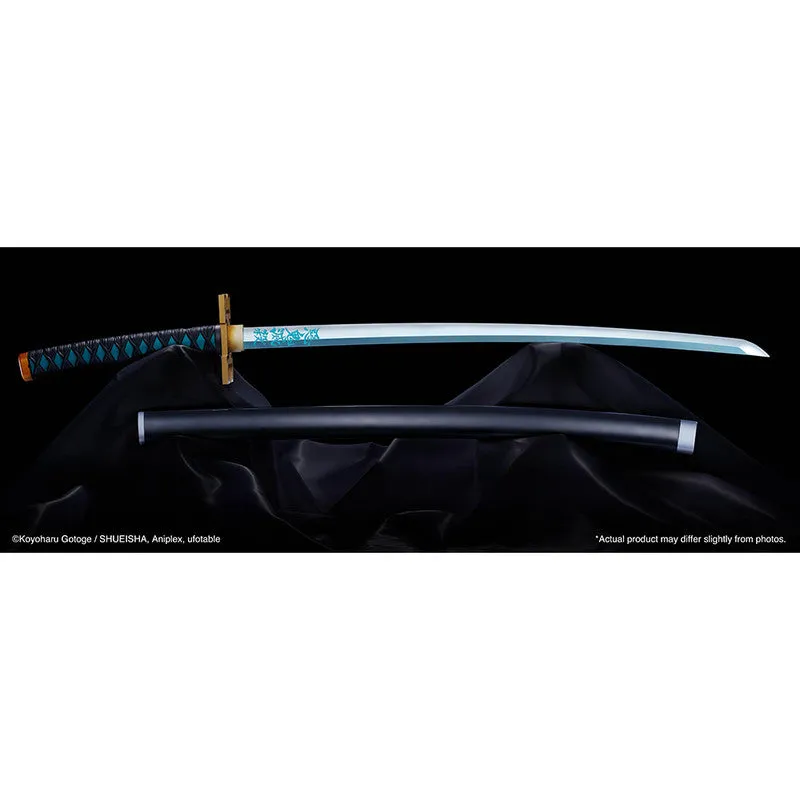 Bandai Prop Replica Tamashii Nations Nichirin Sword Muichiro Tokito Escala 1:1 Demon Slayer: Kimetsu No Yaiba