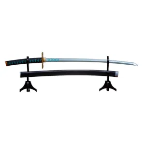 Bandai Prop Replica Tamashii Nations Nichirin Sword Muichiro Tokito Escala 1:1 Demon Slayer: Kimetsu No Yaiba