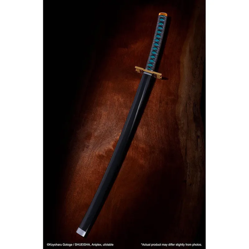 Bandai Prop Replica Tamashii Nations Nichirin Sword Muichiro Tokito Escala 1:1 Demon Slayer: Kimetsu No Yaiba