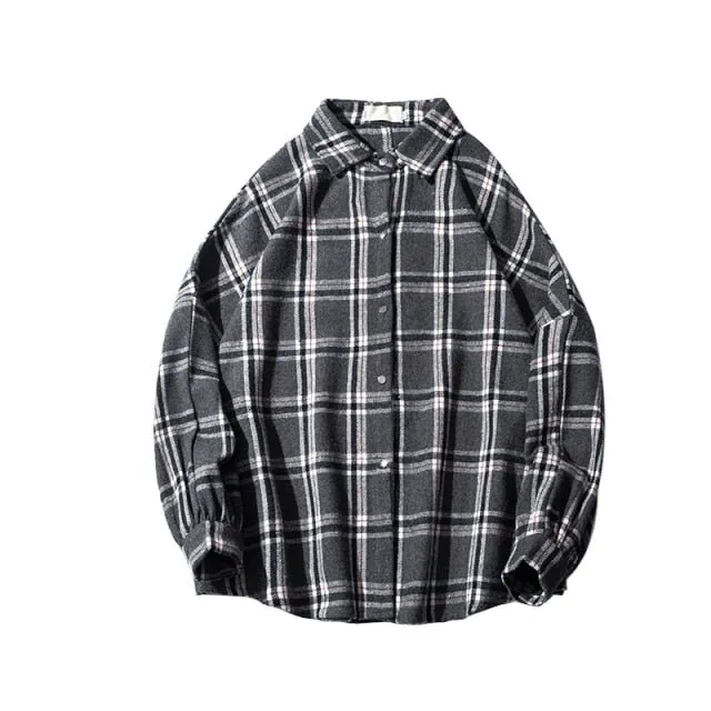 Chemise plaid épaisse