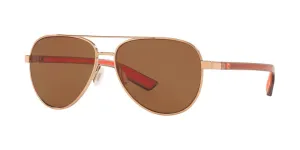 Costa Del Mar Peli 290 Shiny Rose Gold - Copper 580 Glass Lens - Non-Polarized Sunglasses