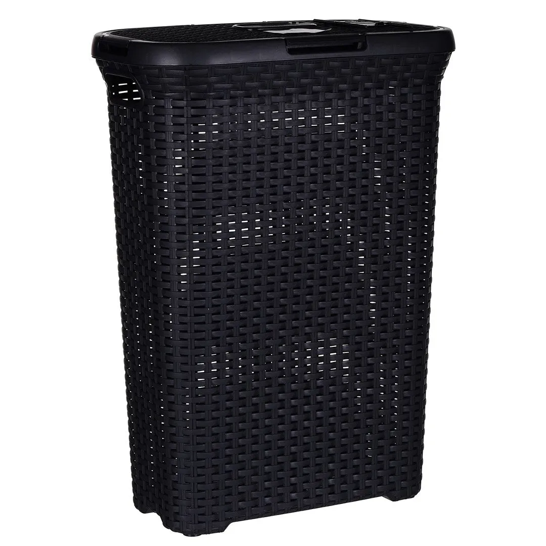 Curver Style 2045061 Plástico Cesta De Lavadero Antracita 40L