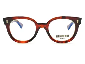 CUTLER & GROSS CGOP9298 ROUND CAT EYE OPTHALMIC GLASSES