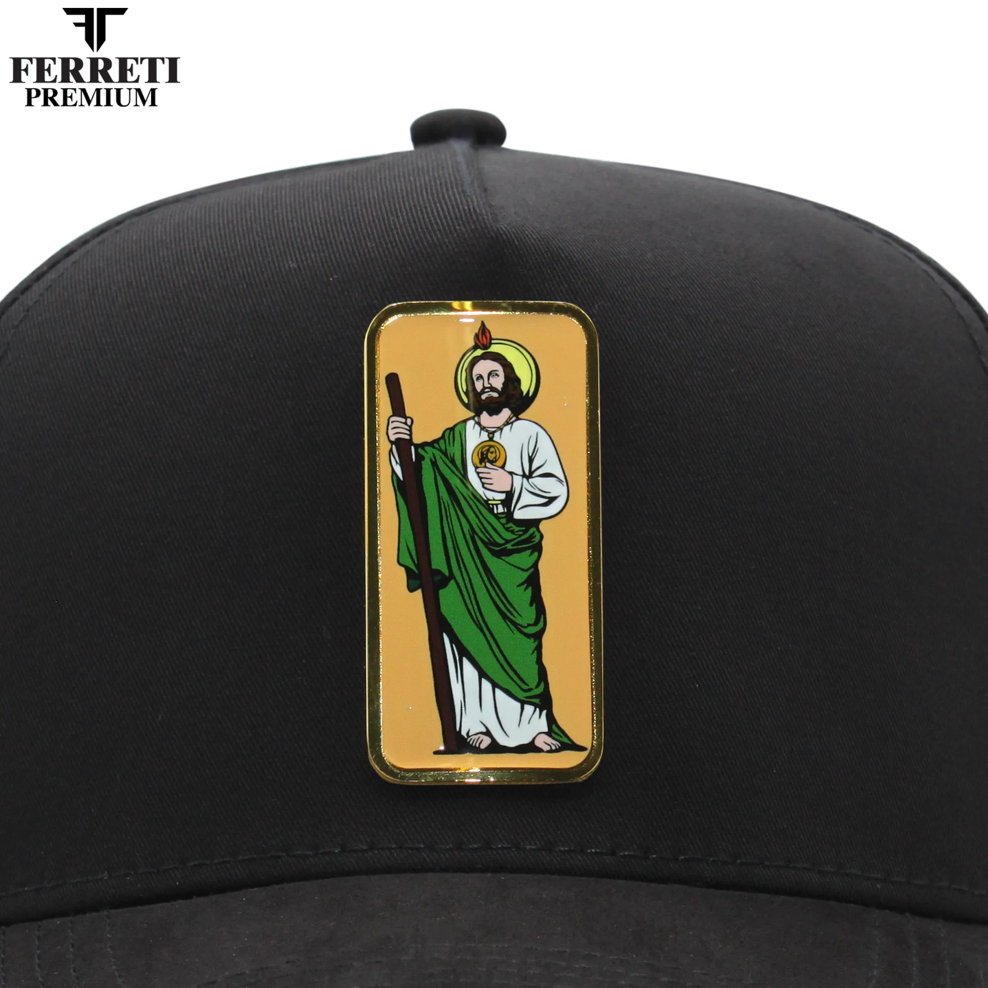 FERRETI HATS PREMIUM FT78 San Juditas Pin de Metal