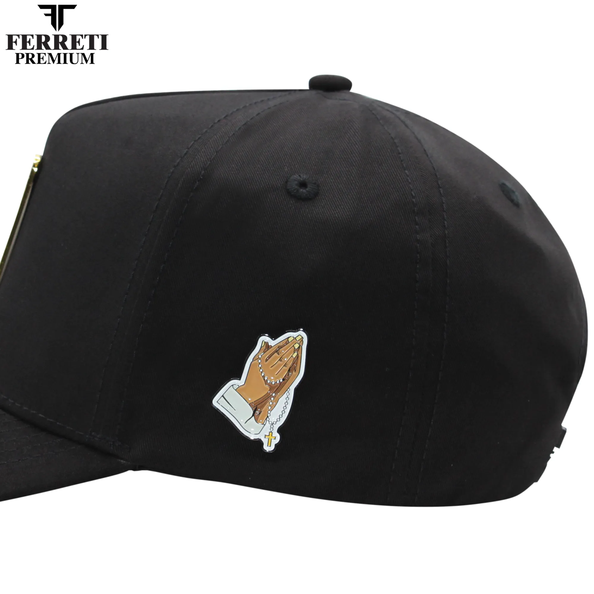 FERRETI HATS PREMIUM FT78 San Juditas Pin de Metal