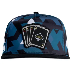 Gorra JC HATS Poker Camo Aqua