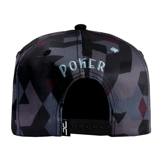 Gorra JC HATS Poker Camo Blue/Red