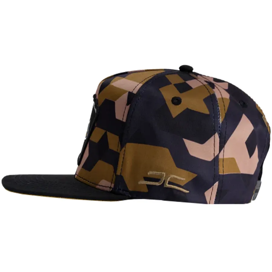 Gorra JC HATS Poker Camo Brown