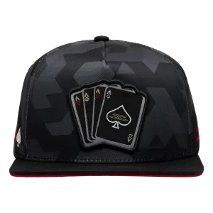 Gorra JC HATS Poker Camo Gris