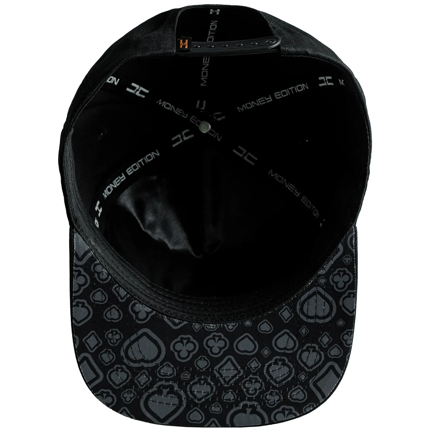 JC HATS Kings Card Black