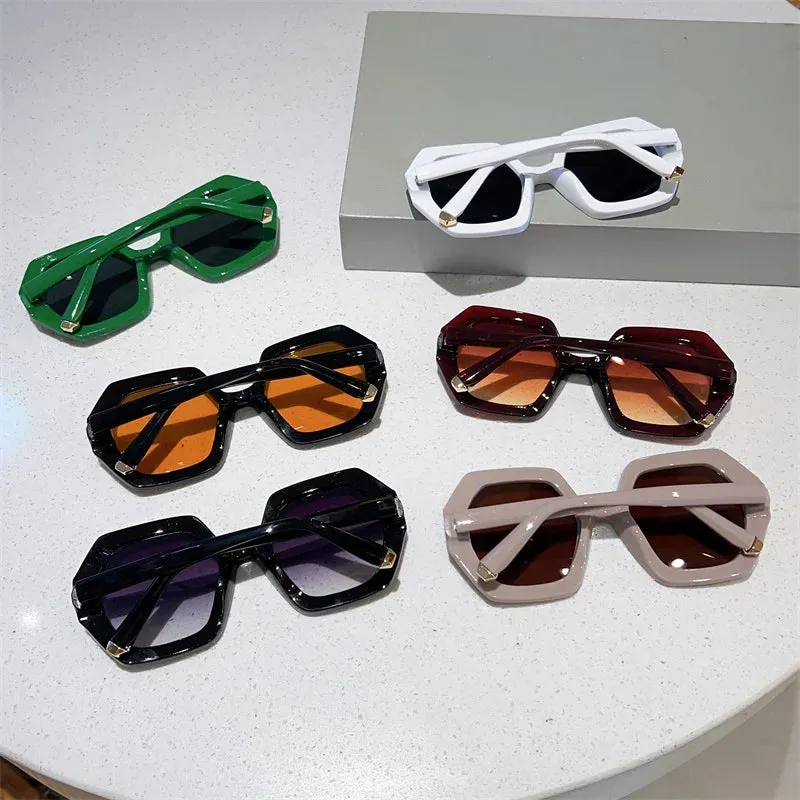 Julio Oversized Hexa Sunnies