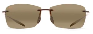 Maui Jim Lighthouse Rimless Rootbeer Polarized Sunglasses