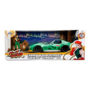 New Arrival Jada Toys Vehículo Camy 1969 Chevrolet Corvette Stingray Zl1 Escala 1:24 Street Fighter