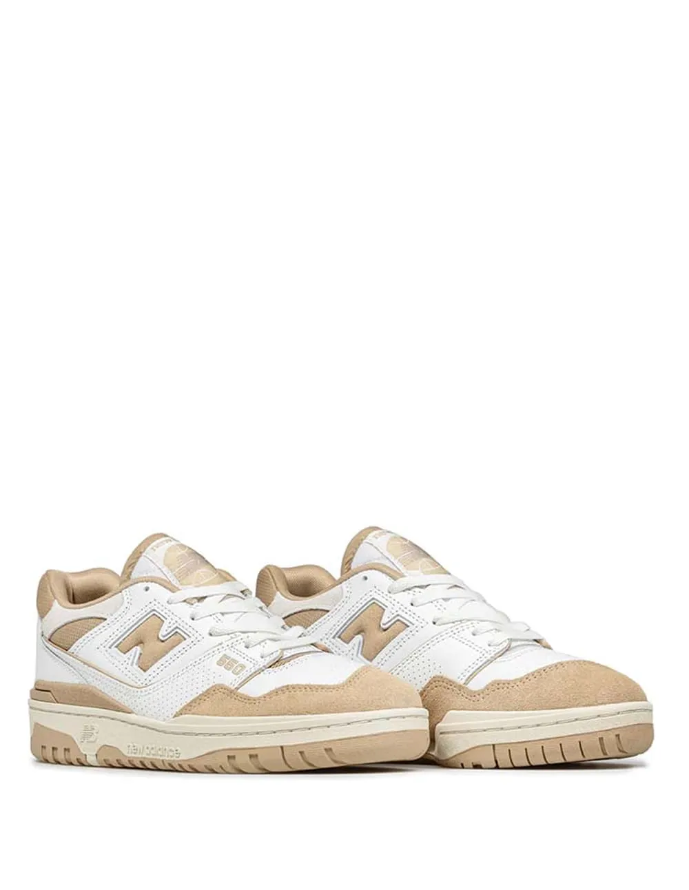 New Balance BB550 NEC Blancas y Marrones Unisex