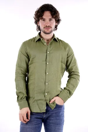 Philo Tinto Camicia Verde Da Uomo