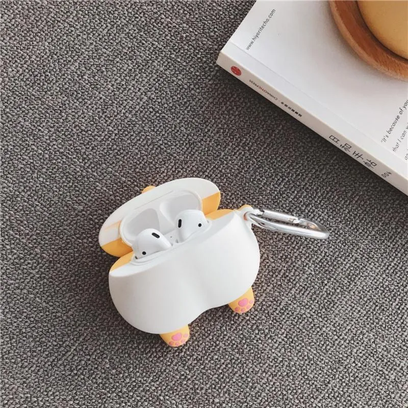 Popular Creative Cartoon Earphone Protective Case Hip Closure Anti Loss Earphone Skin Case For AirPods 1/2 Pro - US Fast Shipping