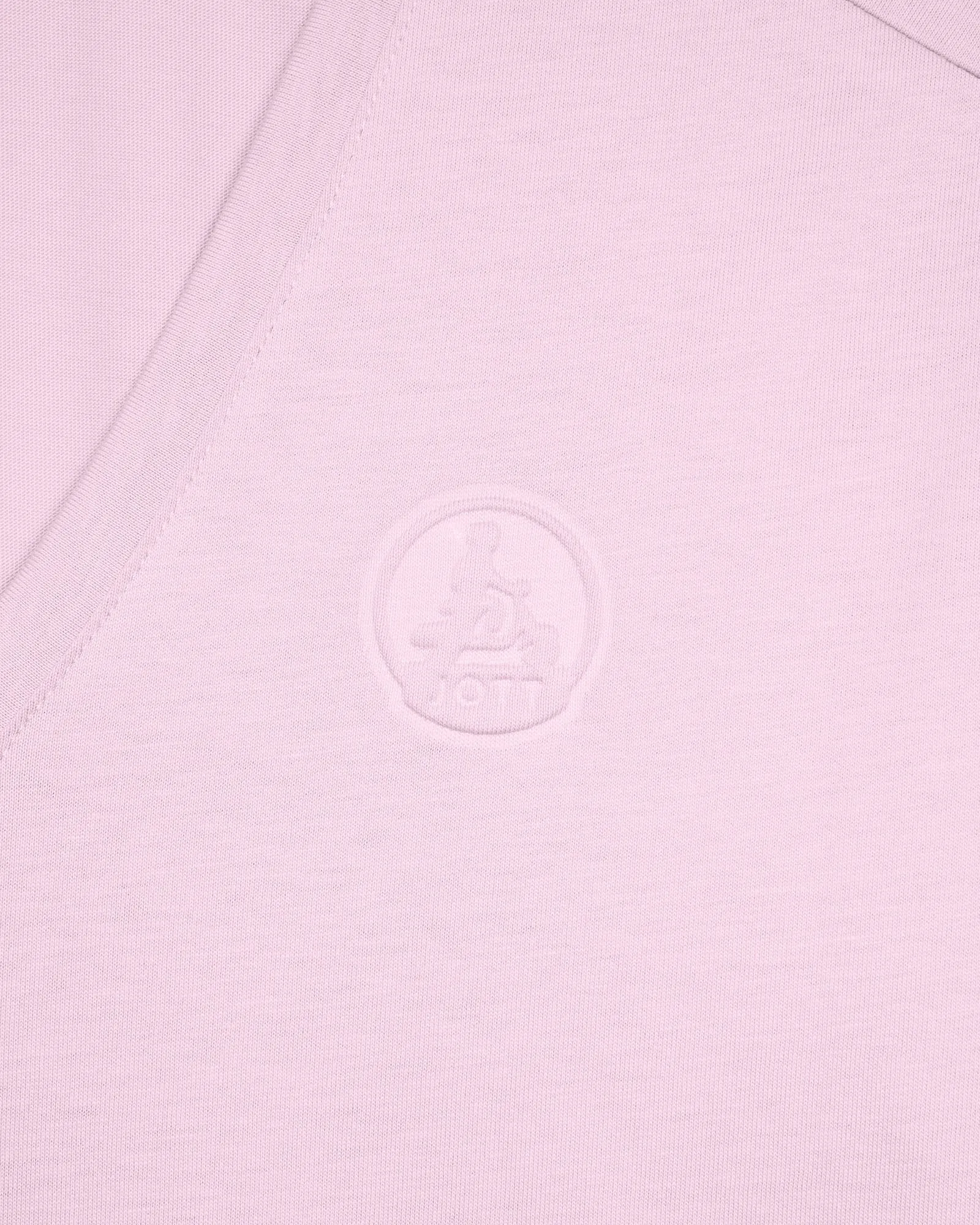 T-shirt col V femme en coton Rose pétale Sofia